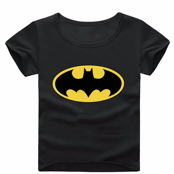  Batman Short Sleeve T Shirt Boys Clothes Spring Summer Boys kids Girls New Baby Shirt Children Clothing 1