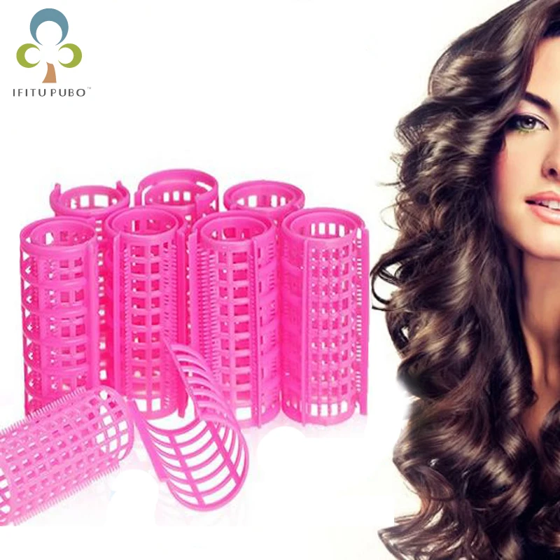 Buy 12pcs/lot Dia 2cm Plastic Hair Curlers Roller