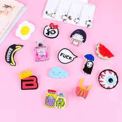 3 шт./лот kawaii Мода harajuku мягкие сестра акрил моделирование знак классический мультфильм студентов сестра брошь для платья декоративные