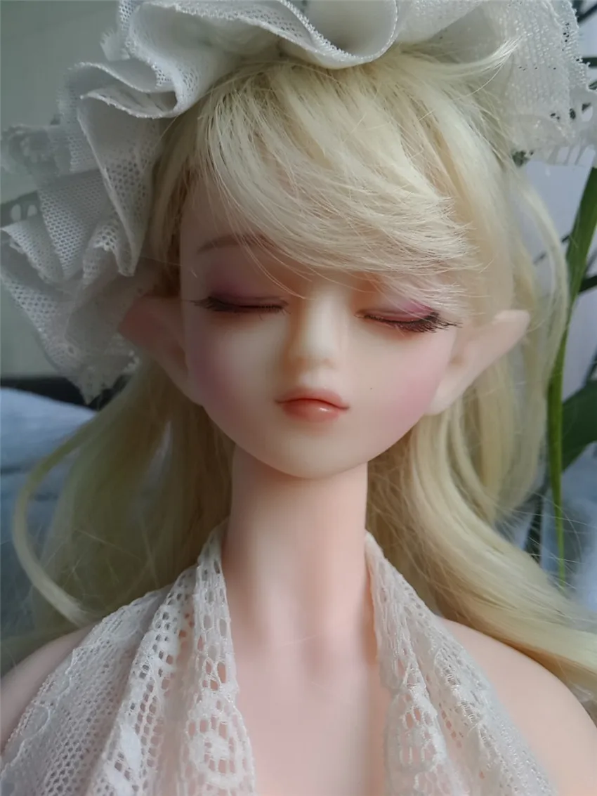 Charming elf high simulation body silicone entity font b doll b font non inflatable font b
