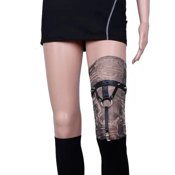 

gothic PUNK leather harness for harajuku women cosplay punk braces for women DOUBLE CROSS garters belts