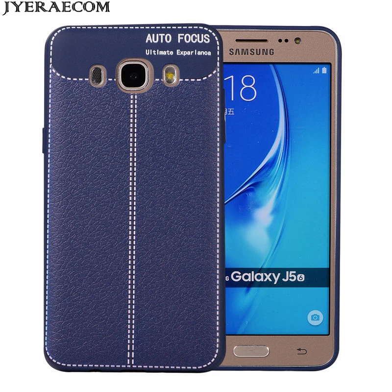Высокое качество Бизнес мягкий чехол TPU для samsung Galaxy J5 2016 Защитный корпус телефона