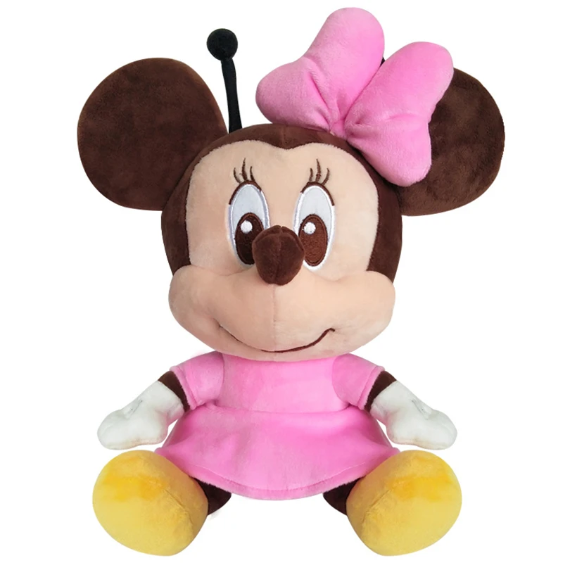 Disney Minnie плюшевая игрушка розовая кукла наполненная животными милый модный