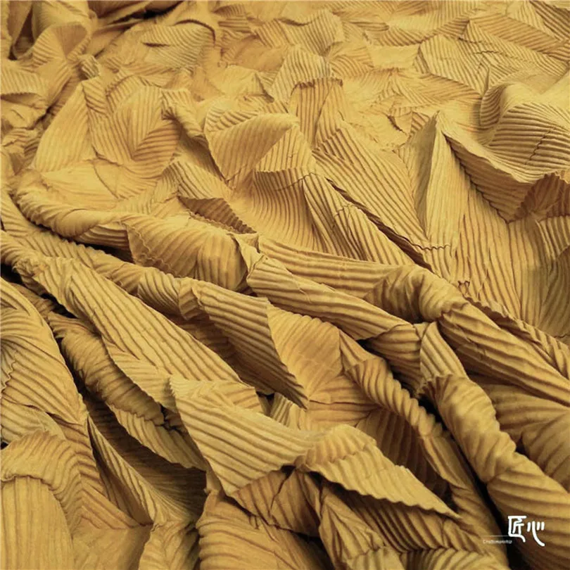 50 см* 145 см/шт жалюзи винтажная ткань плиссированная муслиновая ткань хлопок и лен