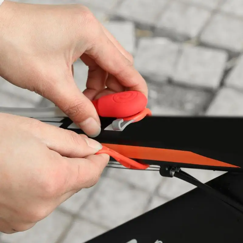 Excellent Waterproof Bicycle Decoration Night Light Safety Warning Lamp Cycling Tools 6