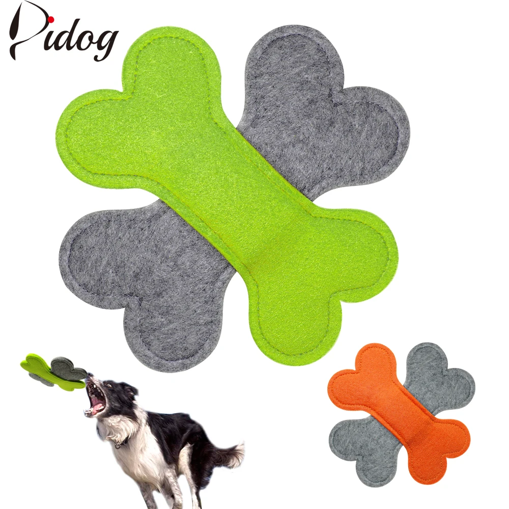

Pet Dog Chew Toy Creative Bone Shape Flying Discs Toys For Pets Dogs Interactive Playing Training Tooth Cleaning Disc