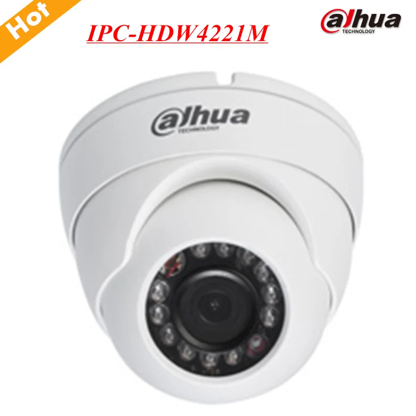 Dahua IP Camera 2MP Full HD WDR Network IR Eyeball Camera IPC HDW4221M IP67 Support POE