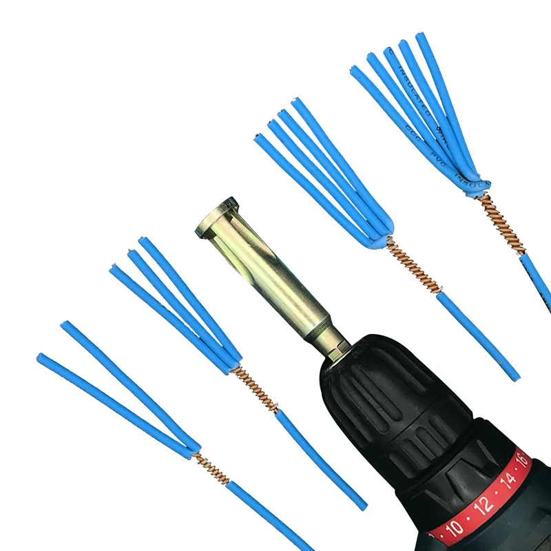 

1pc 2.5/4 Square Automatic Wire Stripper Line Universal Electrical Cable 3/5 Lines Quick Connector Parallel Electrical Wire Fast
