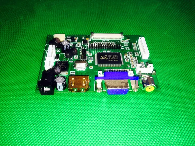 7," дюймовый Raspberry Pi lcd сенсорный экран дисплей TFT монитор AT070TN90 V.1 с сенсорным экраном Комплект HDMI VGA вход драйвер платы