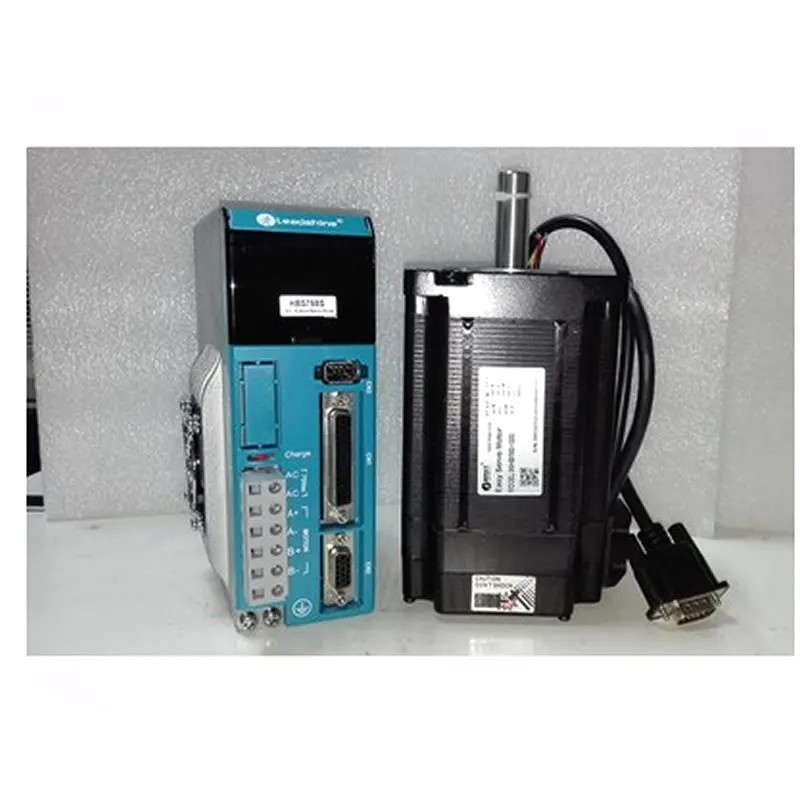 

Leadshine Easy Servo Drives HBS758S + 86HBM80-1000 Hybrid servo motor kit can input 75VAC output 8NM