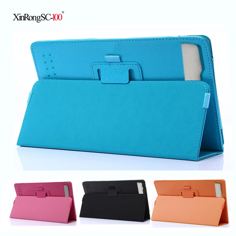 

New 2018 High Quality PU Leather Folding Stand Case Cover For Digma Optima 8100R/8701B 4G 8 inch Tablet pc