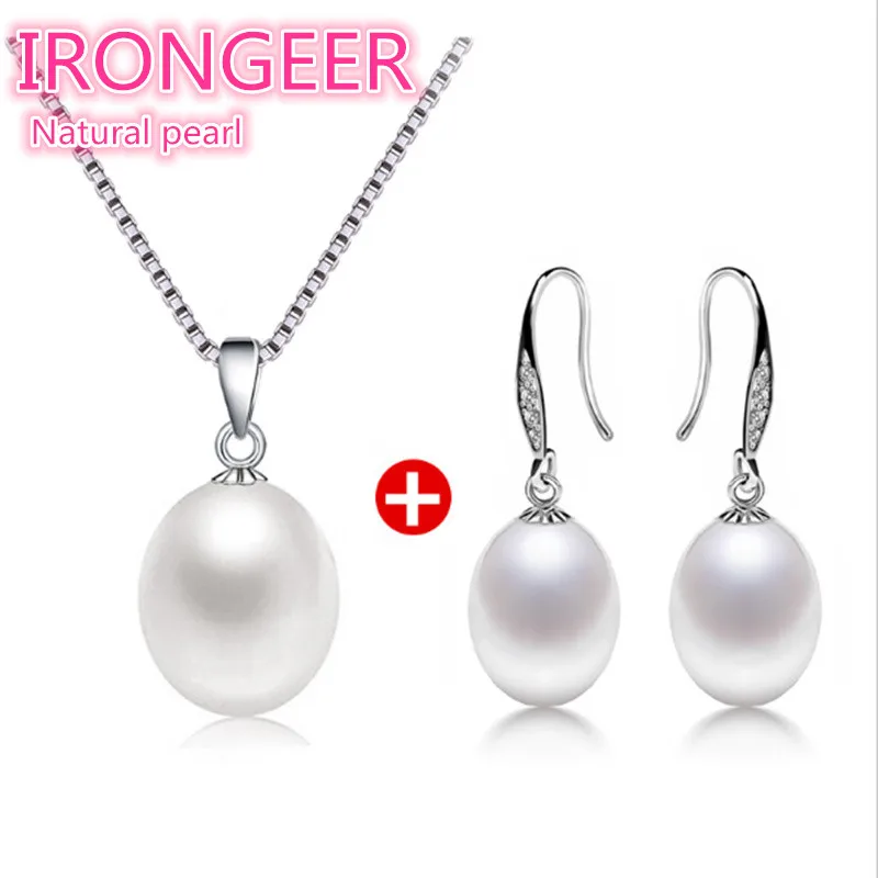 2017-9mm-Real-Natural-Freshwater-Pearl-set-Women-Bridal-Wedding-Accessories-925-sterling-silver-fashion-jewelry