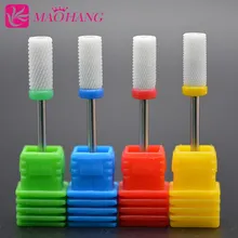 MAOHANG 4 יח'\חבילה סופר 3/32 ''חשמלי קובץ מקדחת קרמיקה כרסום קאטר נייל מקדח עבור מניקור מכונת כלים removel ג 'ל(China)