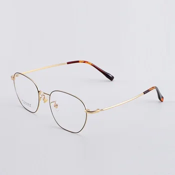 

W-140 B Titanium Glasses Frame Women Eyewear Full Rim Clear computer optical degree prescription reading glasses eyewear frame