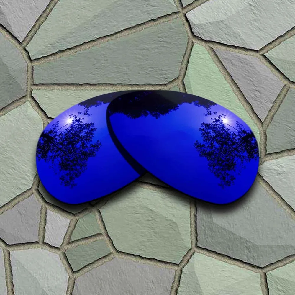 Grey Black&Violet Blue Sunglasses Polarized Replacement Lenses for Oakley Crosshair S