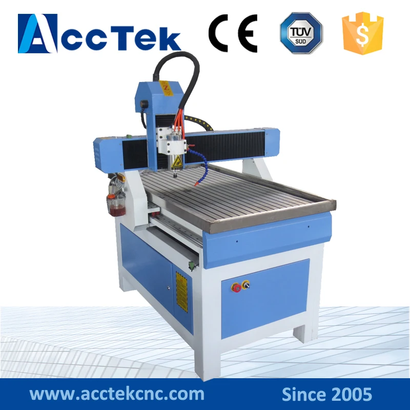 ACCTEK фрезерный станок с ЧПУ дерево/МДФ/машина для резки фанеры 6090 мини фрезерный станок с ЧПУ