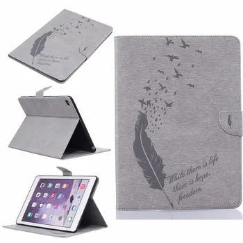 

Luxury Fashion PU Leather Flip Cover For Apple iPad Air 2 Case Tablet wallet Smart Cover For iPad Air2 For iPad Air 2 case