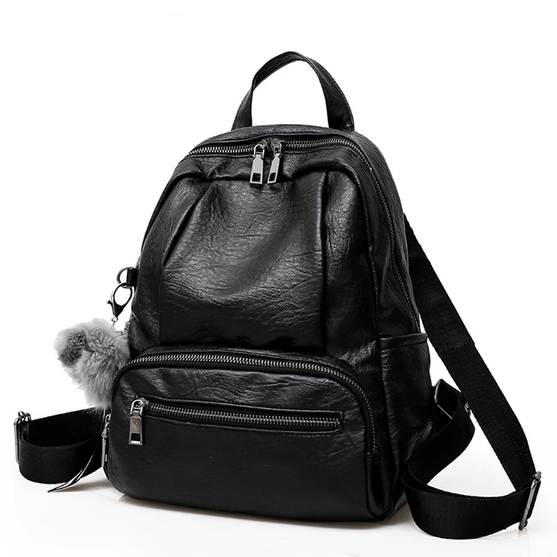 Vintage Women Backpack for Teenage Girls School Bags 2018 Large