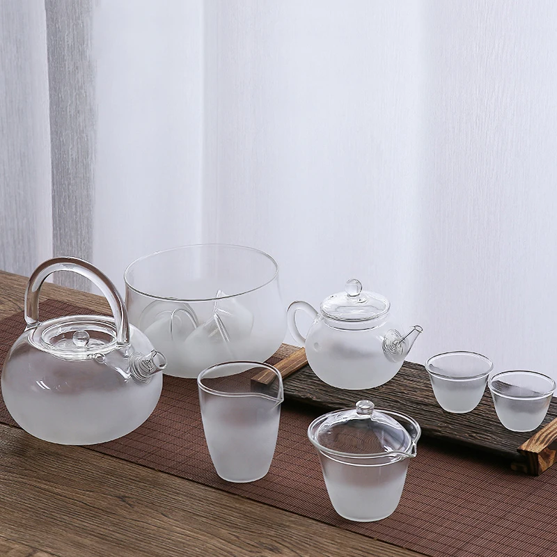 TANGPIN термостойкие стеклянные чайные наборы Чайник gaiwan чайные наборы кунг-фу посуда для напитков