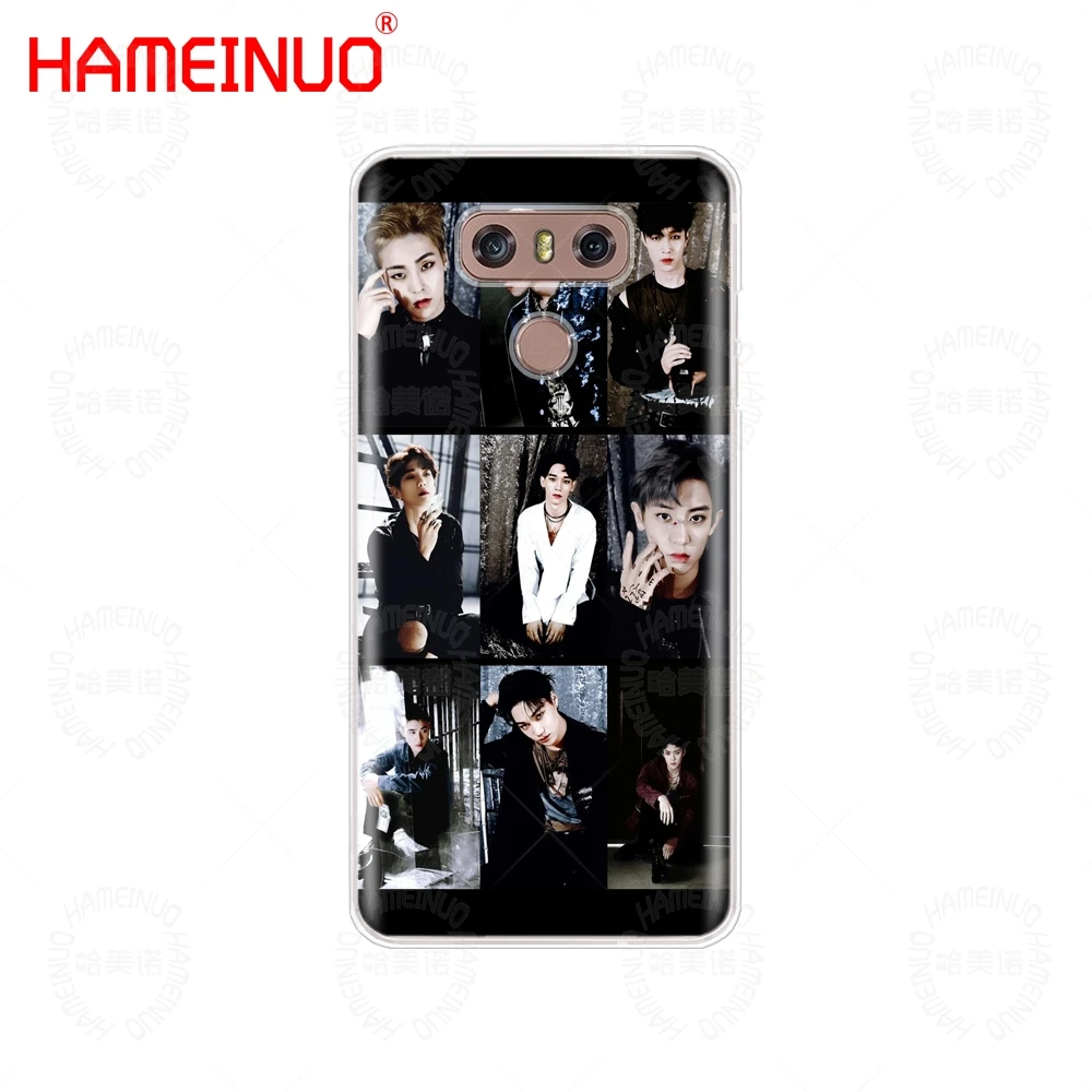 Чехол для телефона HAMEINUO Kpop exo Lucky one LG G7 Q6 G6 MINI G5 K10 K4 K8 2017 2016 X POWER 2 V20 V30 2018|Бамперы| |