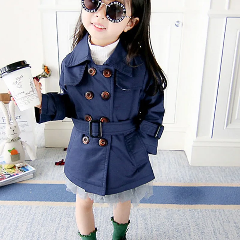 New Jacket Girls Kids 12M- 7 old Spring Autumn Kids Coat Baby Jacket 9NT009
