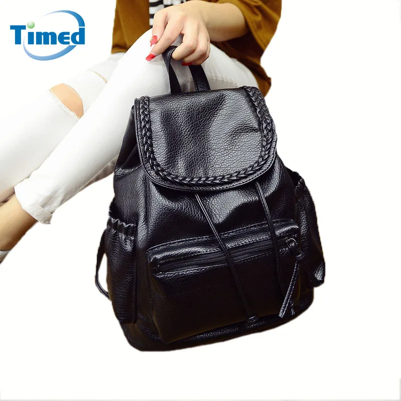 2017 модные женские туфли рюкзак высокое качество из искусственной кожи Рюкзаки
