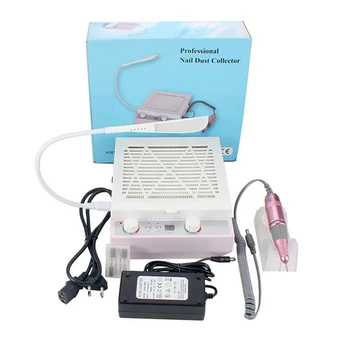 

1pcs Electric Nail Drill Machine Nail Vacuum Cleanser LED Light 3 in 1 Kit with25000 RPM Handpiece and Bit Manicure tools