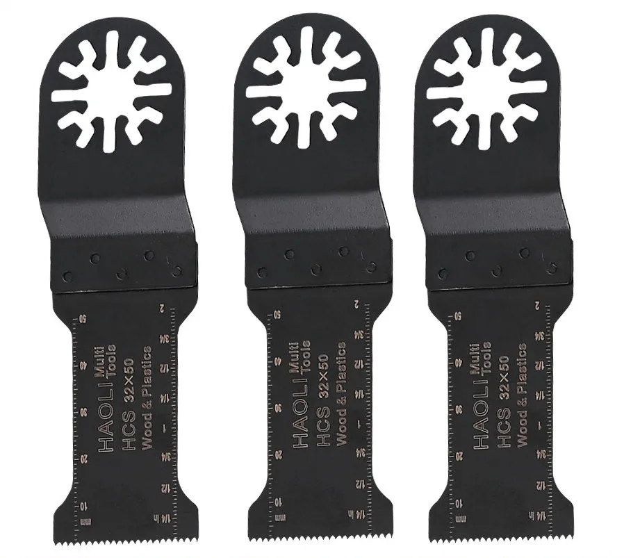 3 pcs 32mm lengthen HCS oscillating tool saw blade for renovator tool