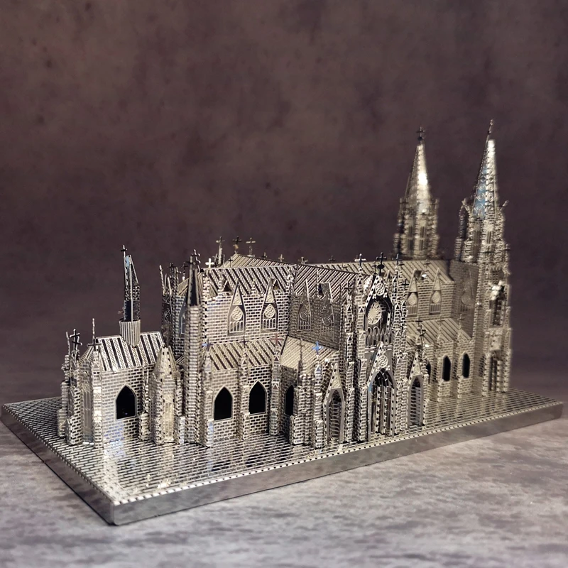 HK NANYUAN ST. PATRICK'S CATHEDRAL 3D головоломка металлическая сборка модели домашнего интерьера украшения diy архитектура