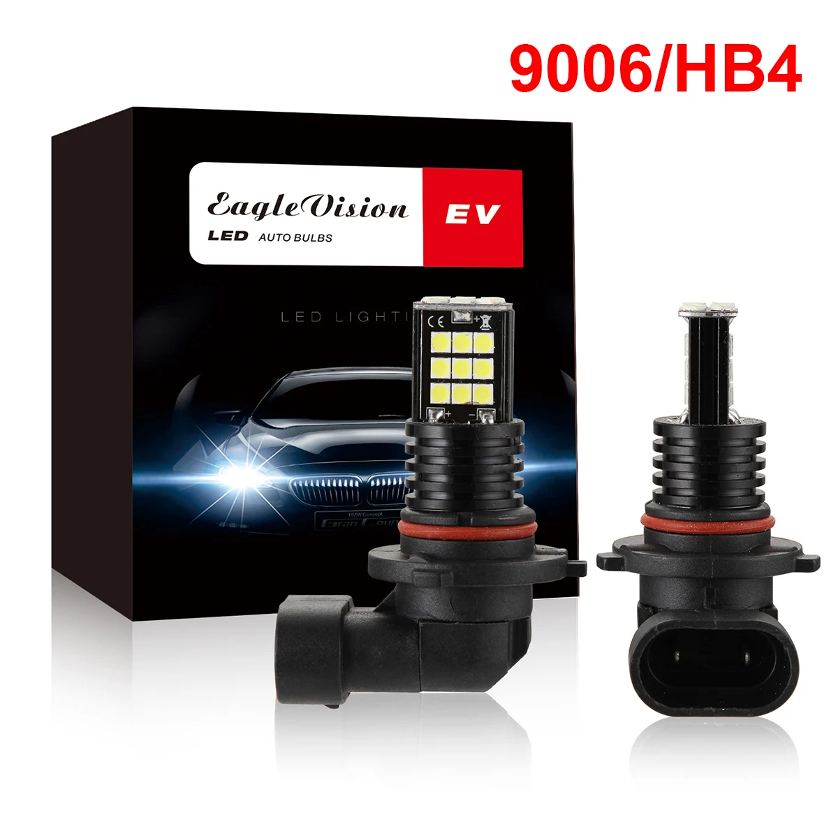 2 шт. P13W H16 H8/H9/H11 H7 H4 Led 9006 9005 туман светильник s лампы 3030SMD 2400LM 6000K белый Автомобильный фар дальнего света авто светодиодный светильник 12V 24V