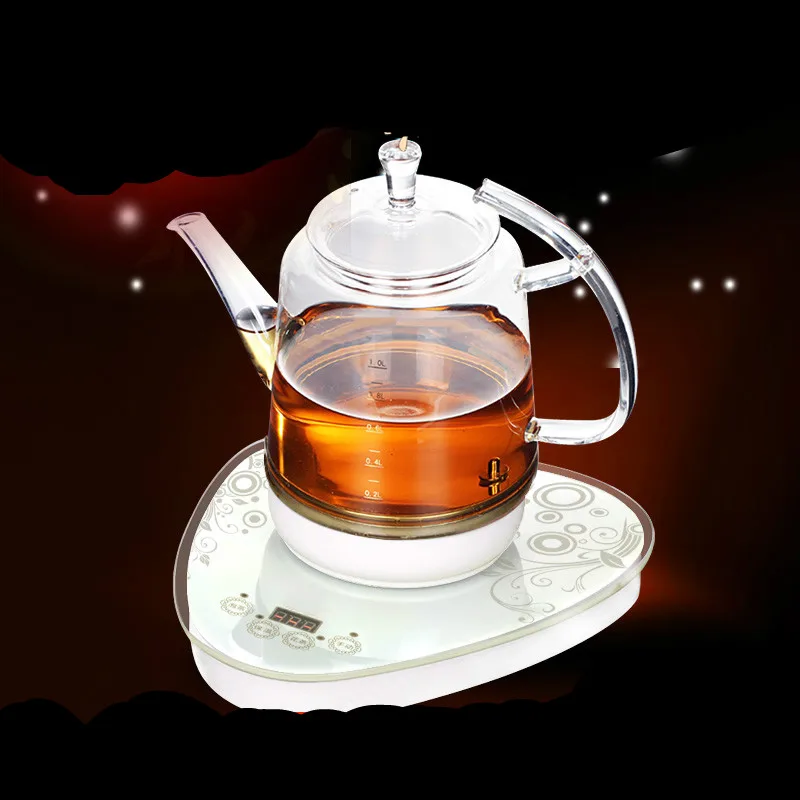 Electric kettle Glass electric boiling tea heater heat preservation pot