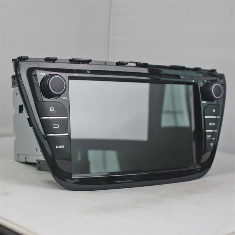 Sale 8" two din android 9.0 car dvd player For Suzuki S-Cross SX4 2014 2015 2016 2017 with capacitive touch screen gps wifi DVR DAB 5