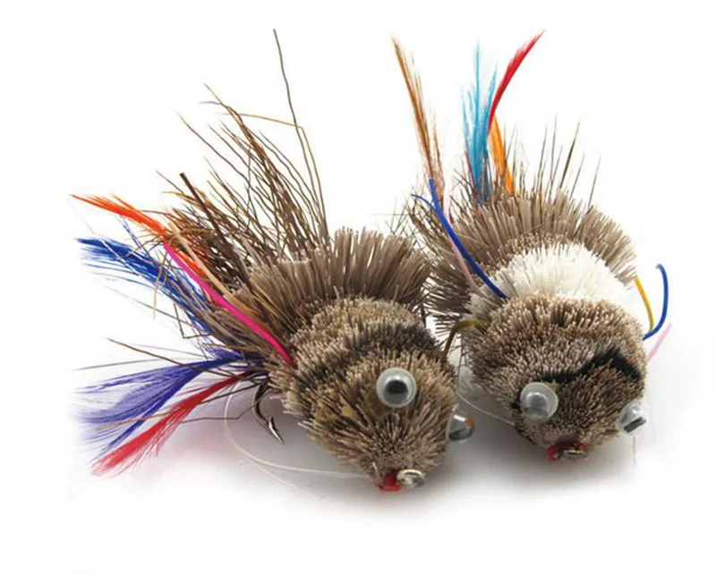 1Pcs Giant salamander Fly Fishing Flies Trout Bass Flies Lure Bait