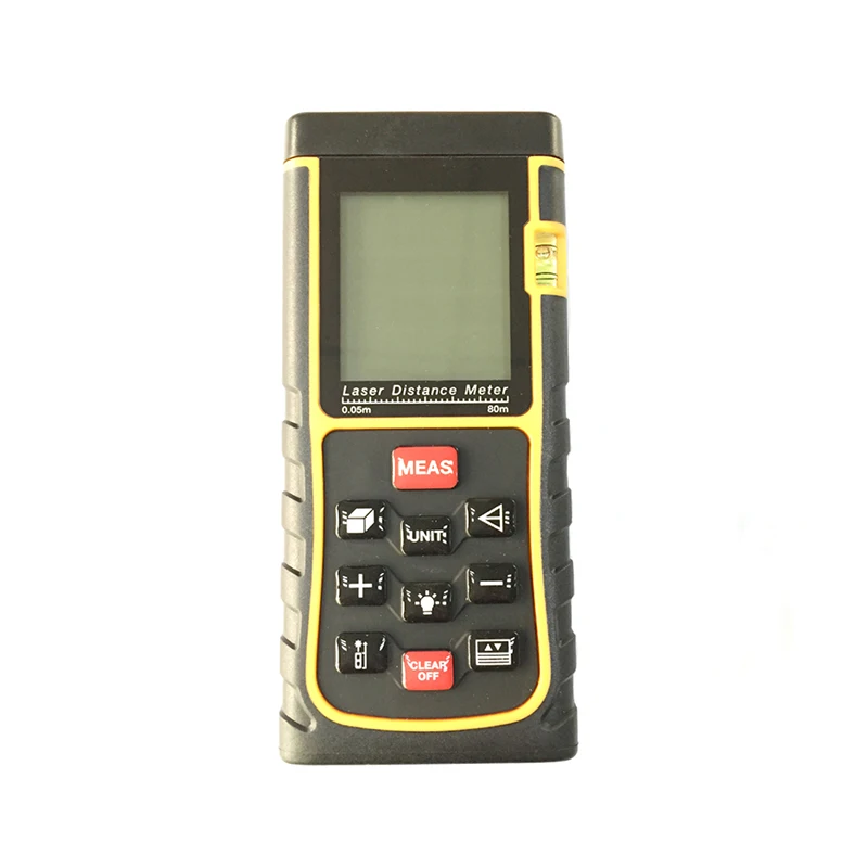 

New Portable RF-8000 Laser Distance Meter Handheld Measure Diastimeter 80m/262ft Laser Rangefinders Pocket Optical Instruments