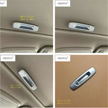 

Lapetus Accessories Fit For Subaru Forester 2019 2020 ABS Roof Sunroof Skylight Dormer Handle Molding Cover Kit Trim / Matte