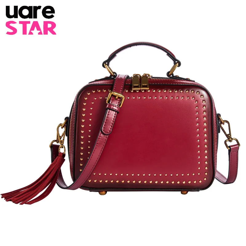 Genuine Leather Luxury Handbags Women Bags Designer Fashion Shoulder