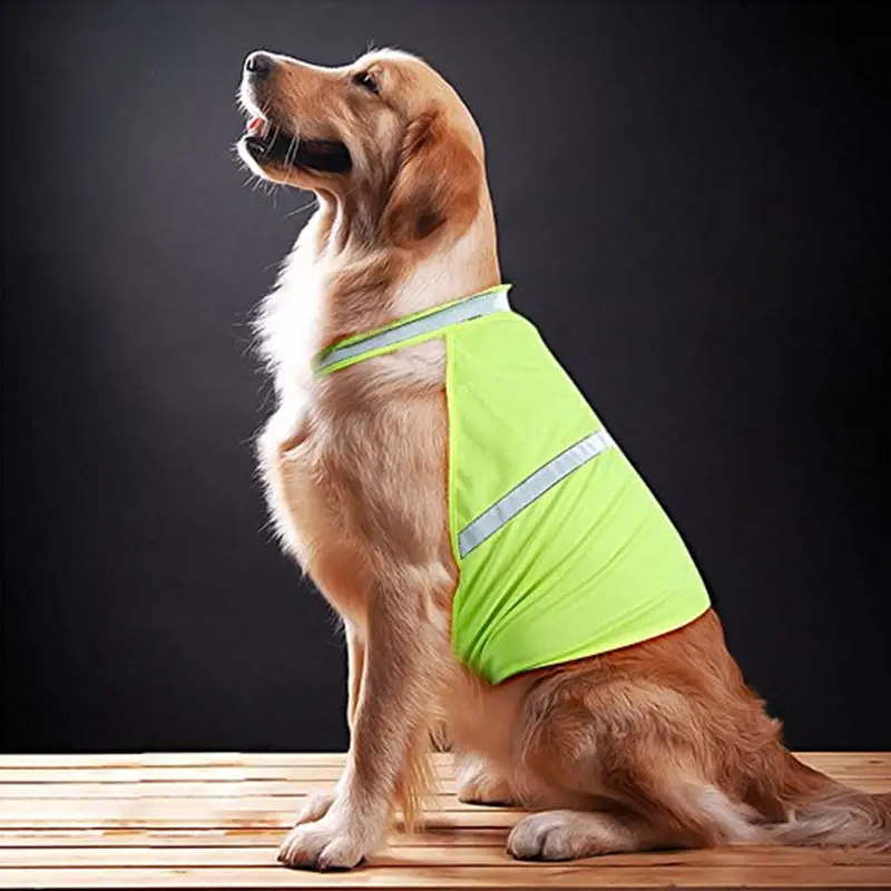 Pet Dog Clothes Reflective Safety Vest For Large Apperal Clothes For Small Dog Safety Reflective Vests Puppies