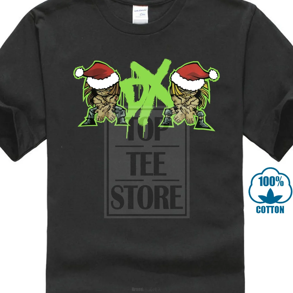 خمر Dx المصارعة عيد ميلاد سعيد T قميص شون مايكلز الثلاثي H Wwe Wcw خمر Dx المصارعة عيد ميلاد سعيد T قميص شون مايكلز الثلاثي H Wwe Wcw