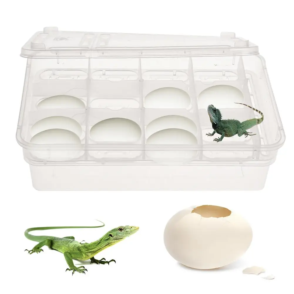 24 Grids Reptile Incubator Snakes Gecko Lizards Reptiles Eggs Incubator