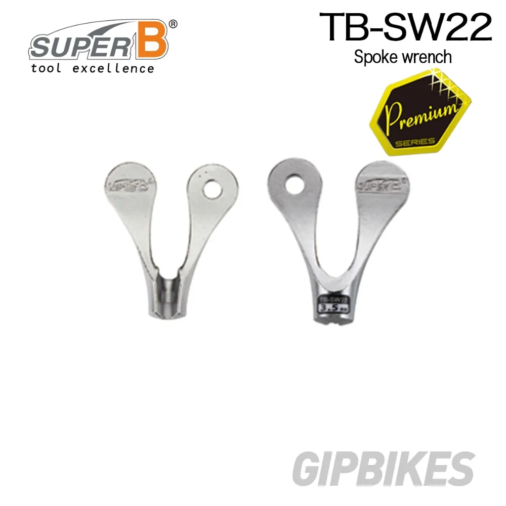 Super B TB SW22 Bike Bicycle Wheel Spoke Key Wrench Maintence Tool 3