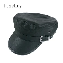 Модный пояс берет для женщин и мужчин темно-синяя шляпа с кожаный козырек наружные шляпы для путешествий женские зимние теплые шапки Gorra Mujer