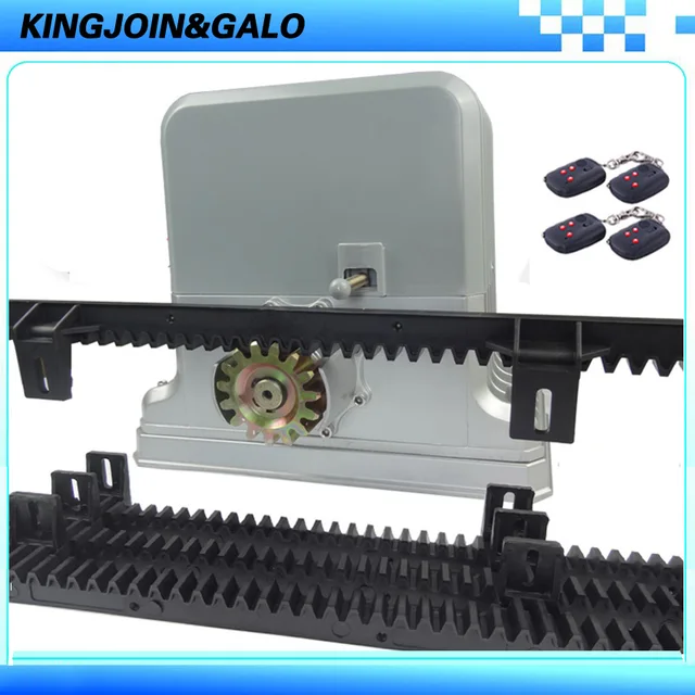 Residential AC Heavy Duty 3600lbs Automatic Rack and Pinions Slide Gate