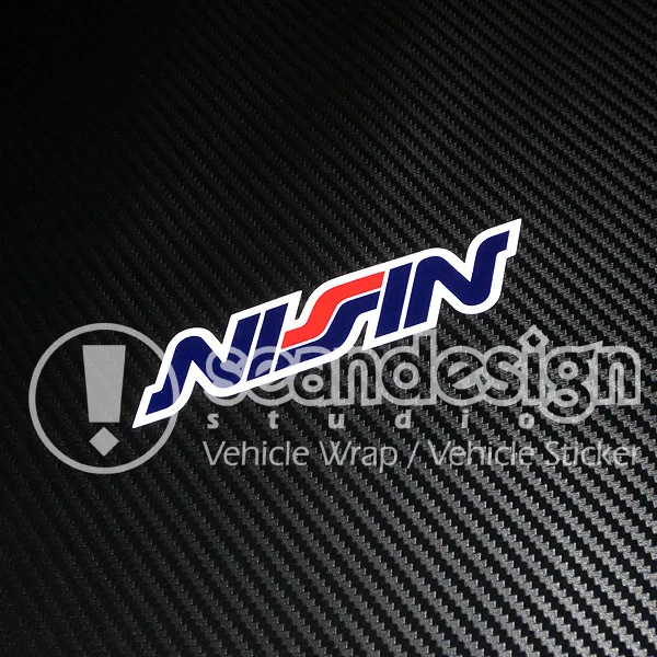 

Hot sale Nissin helmet motorcycle stickers PVC 08