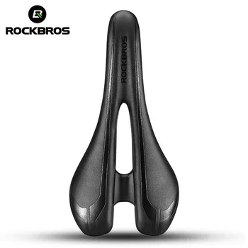 

ROCKBROS Bicycle Saddle Hollow Breathable Ultralight Soft Comfortable Cushion mtb Bike Bicycle Riding Cycling Shockproof Saddle