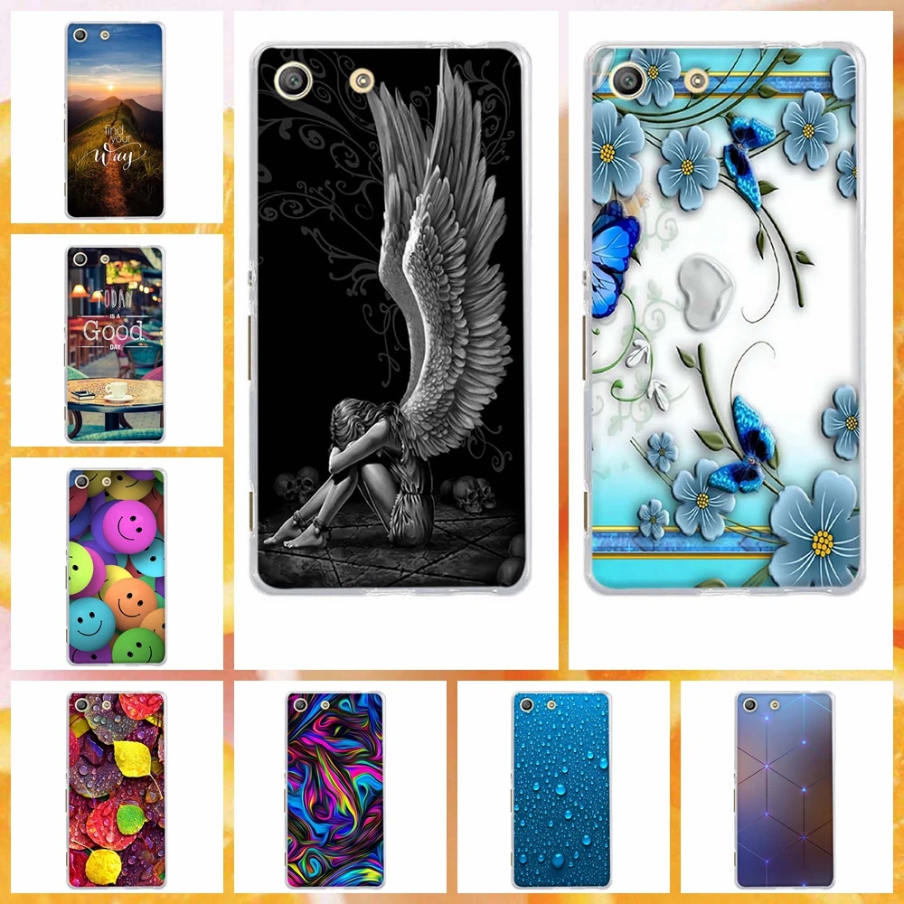 

Ultra Thin TPU Phone Case for Sony Xperia M5 E5603 /M5 Dual E5633 Shell Slim Silicone Cover Case Protective Shell Coque Bag