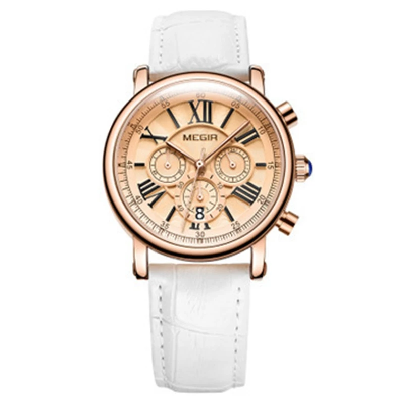 

Retro multi-function timing fashion women's watch leisure waterproof calendar quartz ladies watch