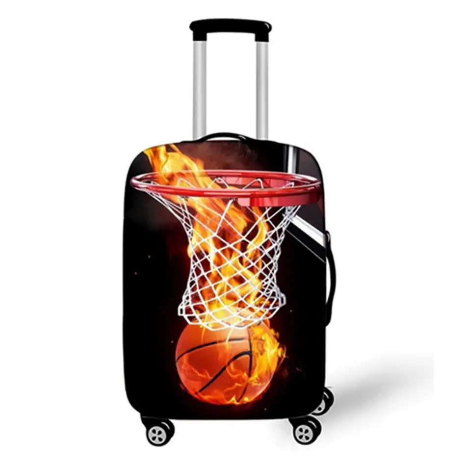 Баскетбольный чемодан защитный чехол эластичная Туристическая сумка пылезащитный чехол Аксессуары чемоданы Organizadores от 18 до 32 дюймов - Цвет: 6