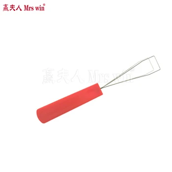 

High Quality Stylish Steel Wire Keyboard Keycap Puller Plastic Handle Keypull Remover With Unloading Steel Cleaning Tool