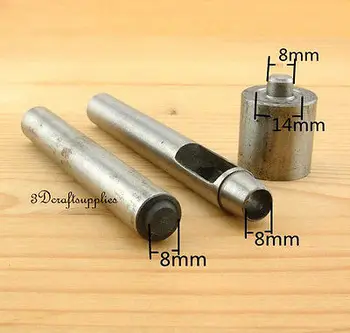 

eyelet tools grommet eyelet punch die set for fabric leather clothing 8 mm S11
