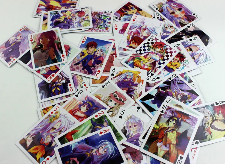 54-cards-set-Anime-NO-GAME-NO-Free-Shipping